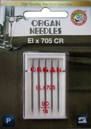 Иглы ORGAN для распошивальных машин  ELx705, № 90,  5 шт